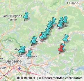 Mappa , 24021 Albino BG, Italia (6.2125)