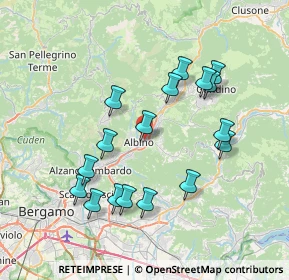 Mappa , 24021 Albino BG, Italia (7.26176)