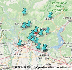 Mappa , 24021 Albino BG, Italia (11.37563)