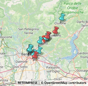 Mappa , 24021 Albino BG, Italia (9.57167)
