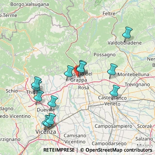 Mappa Via Concordia, 36061 Bassano del Grappa VI, Italia (17.54923)