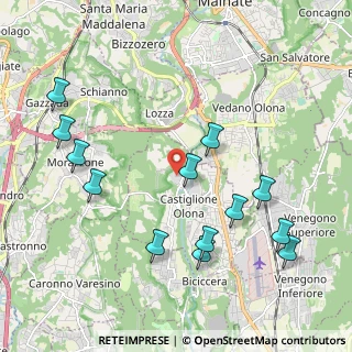 Mappa Via S. e P. Mazzuchelli, 21043 Castiglione Olona VA, Italia (2.27077)