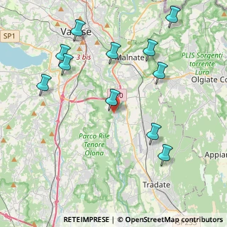 Mappa Via S. e P. Mazzuchelli, 21043 Castiglione Olona VA, Italia (4.64727)