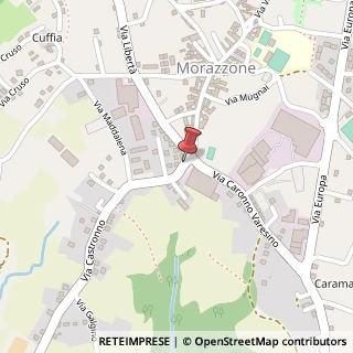 Mappa Via Castronno,  1, 21040 Morazzone, Varese (Lombardia)
