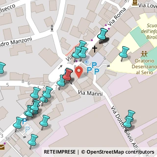 Mappa Via Manni, 24021 Albino BG, Italia (0.08448)