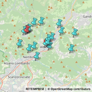 Mappa Piazza del Santuario, 24021 Albino BG, Italia (3.254)
