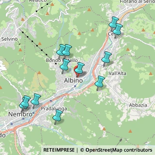 Mappa Via Manni, 24021 Albino BG, Italia (2.12917)