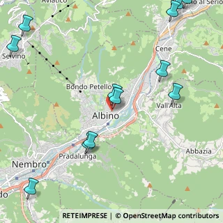 Mappa Via Manni, 24021 Albino BG, Italia (2.94)