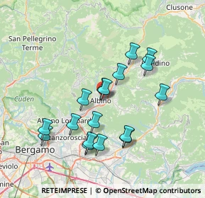 Mappa Via Manni, 24021 Albino BG, Italia (6.79529)