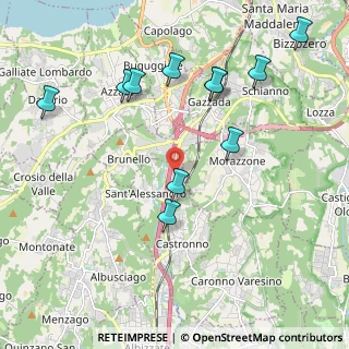 Mappa SP 341, 21040 Castronno VA, Italia (2.20455)
