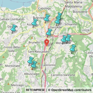 Mappa SP 341, 21040 Castronno VA, Italia (2.13455)