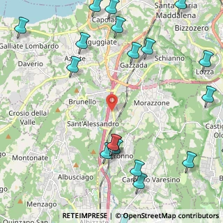 Mappa SP 341, 21040 Castronno VA, Italia (3.0915)
