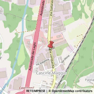 Mappa Viale Lombardia, 85, 21040 Castronno, Varese (Lombardia)