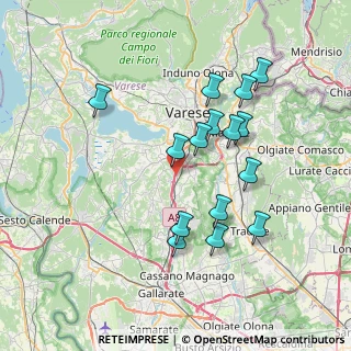 Mappa SP 341, 21040 Castronno VA, Italia (6.91533)