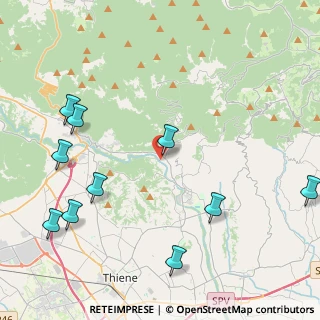 Mappa Via Preosa, 36030 Calvene VI, Italia (5.67)