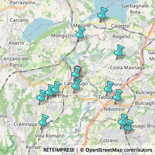 Mappa Via Lecco, 22045 Lambrugo CO, Italia (2.37923)