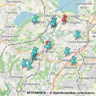 Mappa Via Lecco, 22045 Lambrugo CO, Italia (2.02071)
