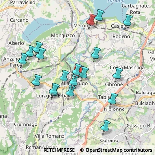 Mappa Via Lecco, 22045 Lambrugo CO, Italia (2.07789)