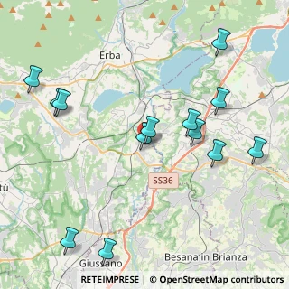 Mappa Via Lecco, 22045 Lambrugo CO, Italia (4.74923)