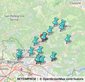 Mappa Viale Aldo Moro, 24021 Albino BG, Italia (6.79588)