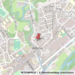 Mappa Viale Moro Aldo, 22, 24021 Albino, Bergamo (Lombardia)