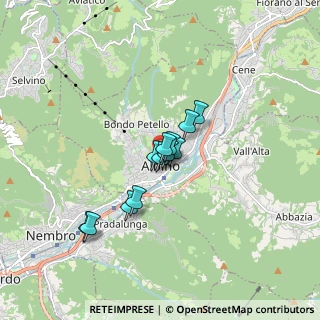 Mappa Viale Moro Aldo, 24021 Albino BG, Italia (1.10417)