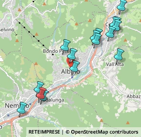 Mappa Viale Moro Aldo, 24021 Albino BG, Italia (2.27)