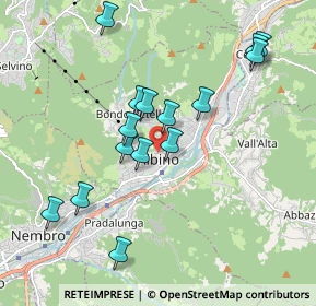 Mappa Viale Moro Aldo, 24021 Albino BG, Italia (1.842)