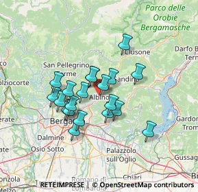 Mappa Viale Aldo Moro, 24021 Albino BG, Italia (10.591)