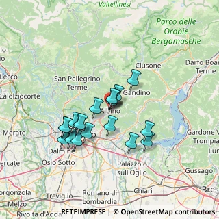 Mappa Viale Aldo Moro, 24021 Albino BG, Italia (11.37947)