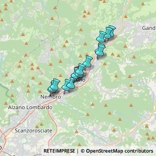 Mappa Via Bonelli, 24021 Albino BG, Italia (2.538)