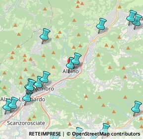 Mappa Via Alessandro Manzoni, 24021 Albino BG, Italia (6.361)