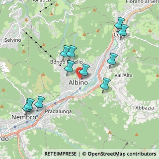Mappa Via Bonelli, 24021 Albino BG, Italia (2.04273)
