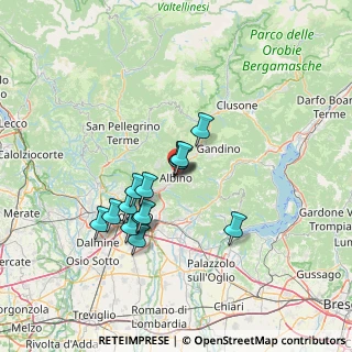Mappa Via Bonelli, 24021 Albino BG, Italia (11.245)