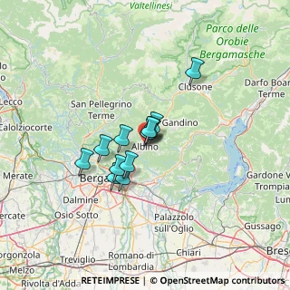 Mappa Via Bonelli, 24021 Albino BG, Italia (8.5425)