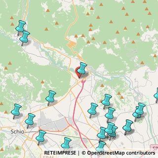 Mappa Via Caltrano, 36013 Piovene Rocchette VI, Italia (6.848)