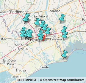 Mappa Via Zecchina, 30026 Portogruaro VE, Italia (12.07167)