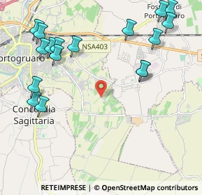 Mappa Via Zecchina, 30026 Portogruaro VE, Italia (2.65412)