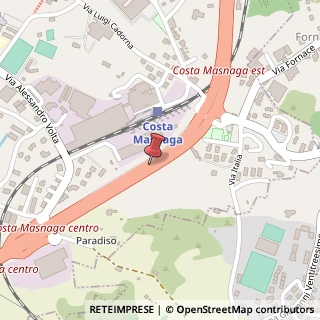 Mappa Via nuova valassina 10, 23845 Costa Masnaga, Lecco (Lombardia)