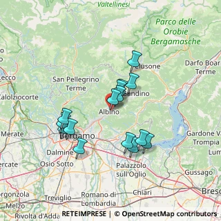 Mappa Via Dante Alighieri, 24021 Albino BG, Italia (11.89867)