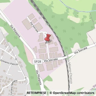 Mappa Via Socrate, 19/21, 22070 Casnate con Bernate, Como (Lombardia)