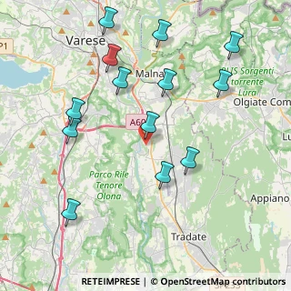 Mappa Via Piave, 21043 Castiglione Olona VA, Italia (4.42308)