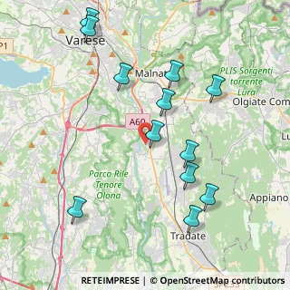 Mappa Via Piave, 21043 Castiglione Olona VA, Italia (4.32583)