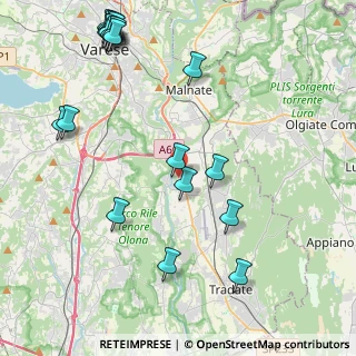 Mappa Via Piave, 21043 Castiglione Olona VA, Italia (5.36895)