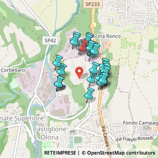 Mappa Via Piave, 21043 Castiglione Olona VA, Italia (0.31071)