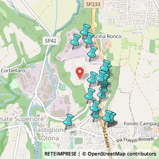 Mappa Via Piave, 21043 Castiglione Olona VA, Italia (0.4645)