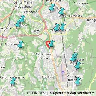 Mappa Via Piave, 21043 Castiglione Olona VA, Italia (2.75385)