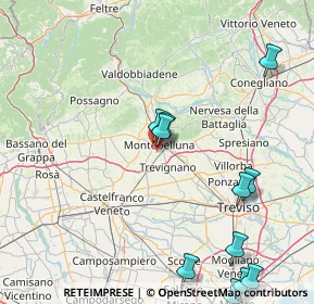 Mappa Via Tocchetto, 31044 Montebelluna TV, Italia (22.1)