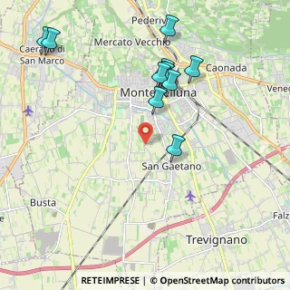 Mappa Via Tocchetto, 31044 Montebelluna TV, Italia (2.11182)