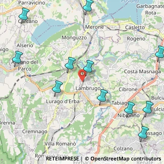 Mappa Via S. Giovanni Bosco, 22045 Lambrugo CO, Italia (2.82091)